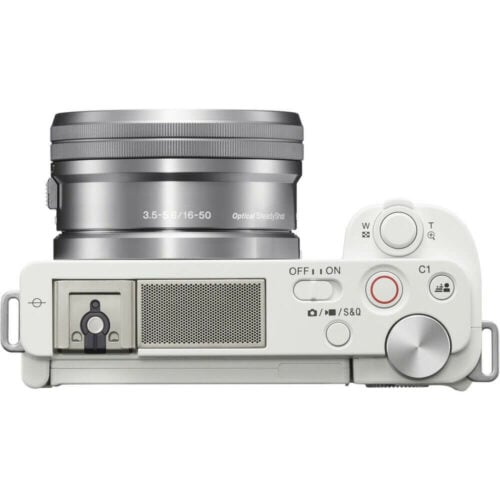 Sony ZV-E10 Mirrorless Camera with 16-50mm Lens white