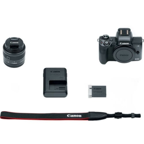 Canon EOS M50 Black + 15-45 mm IS STM 9