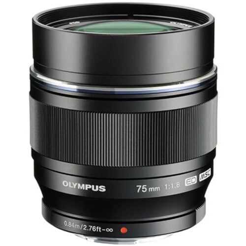 Olympus M.Zuiko 75mm f1.8 Digital ED Black 1