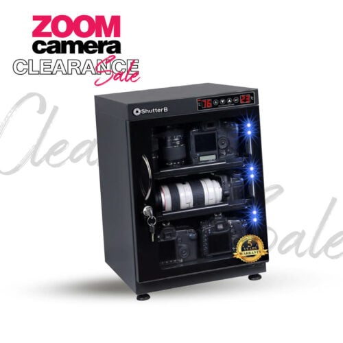 Shutter-B  ตู้กันชื้น SB-65ES LED Numerical Control Button Dry Cabinet (ประกันศูนย์ 5 ปี)