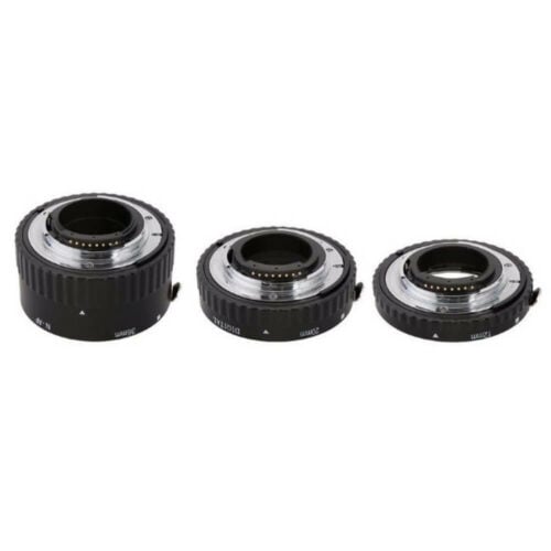 [Clearance] Meike Auto Extension Tube (A) Set (3pcs) for Canon, metal mount - Image 3