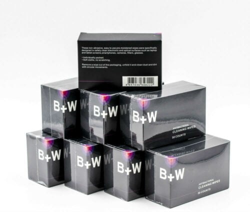 B+W Cleaning Tissues 50 Counts