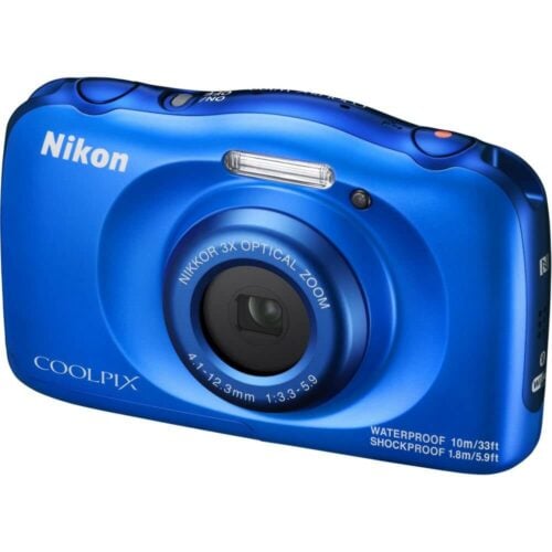 Nikon Coolpix W100 Blue (ประกันศูนย์ 1 ปี)