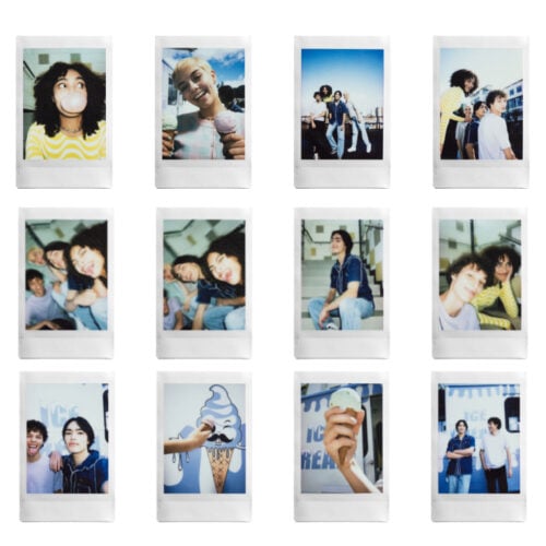 instax mini film ขอบขาว
