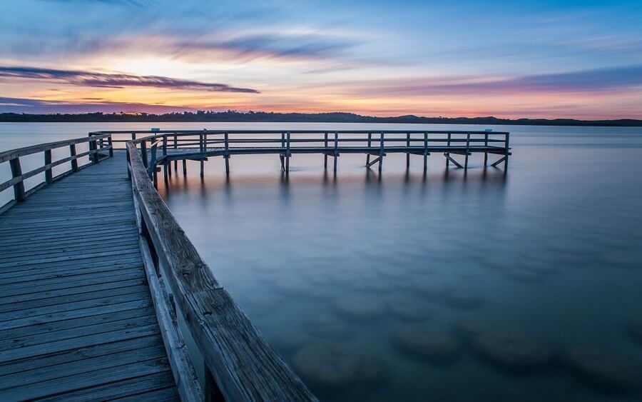 Salt Lake Sunset at