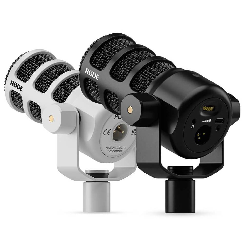 RODE PodMic USB and XLR Dynamic Broadcast Microphone (ประกันศูนย์) 1 RODE PodMic