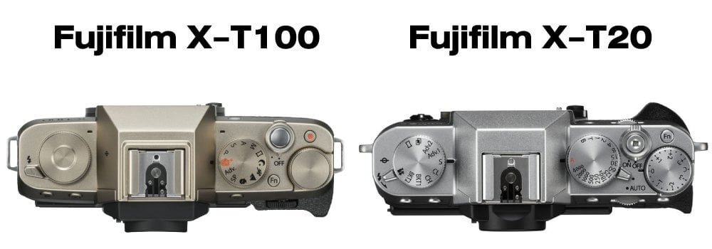 Tips : เปรียบเทียบ Fujifilm X-T100 กับ Fujifilm X-T20