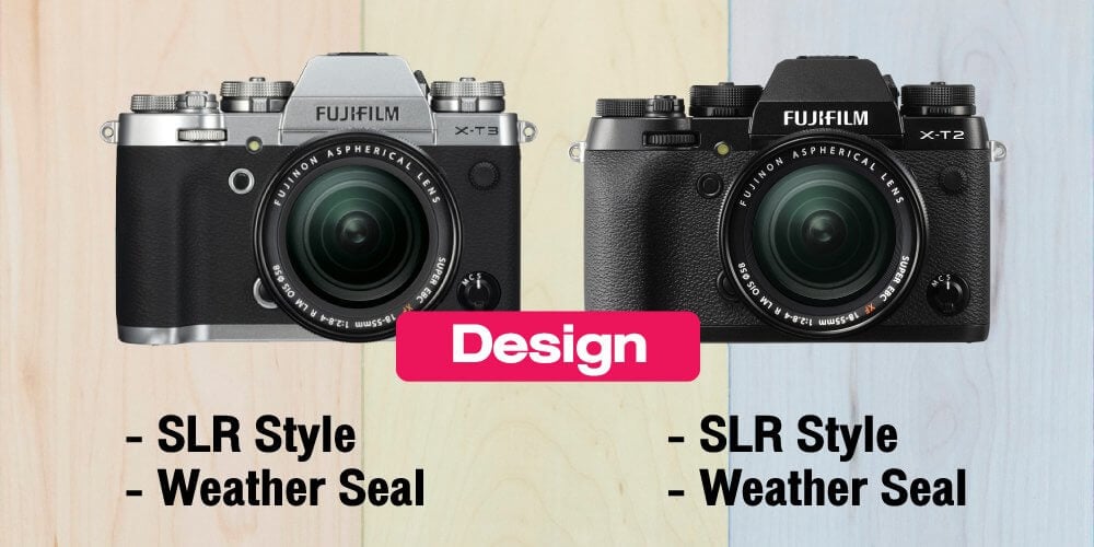 เปรียบเทียบ : Fujifilm X-T3 vs Fujifilm X-T2