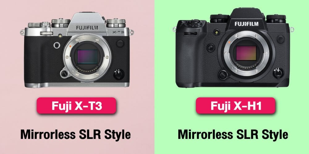 เปรียบเทียบ : Fujifilm X-T3 vs Fujifilm X-H1