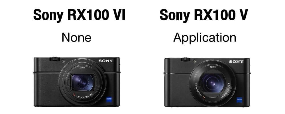 เปรียบเทียบ : Sony RX100 VI และ Sony RX100 V กล้อง Compact High-End