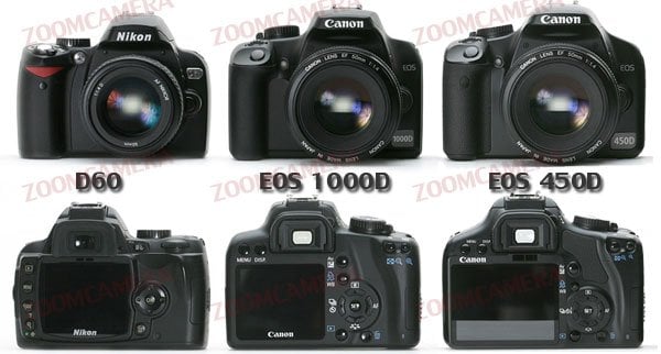 เปิดตัวรุ่นใหม่ EOS 1000D / Kiss F 