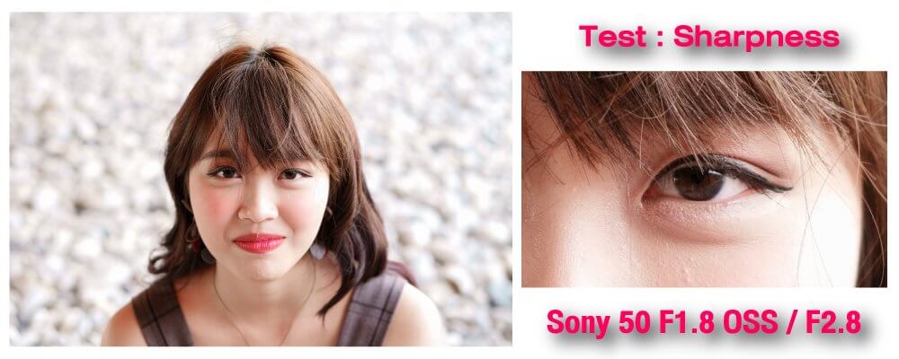 Review : Sony 50 F1.8 OSS เลนส์ Portrait ดีต่อใจ ละลายสาว