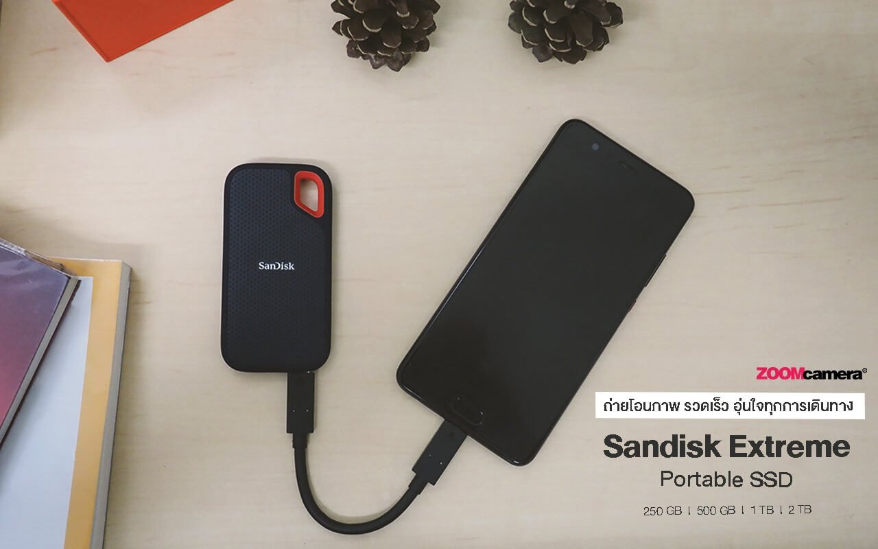 Hands On+ทดสอบ Sandisk Extreme Portable SSD ตัวใหม่ เร็ว แรง มั่นใจทุกการเดินทาง นักถ่ายภาพสายท่องเที่ยวต้องโดน 