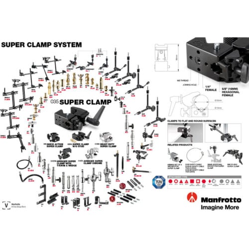 Manfrotto 035 Super Clamp without Stud