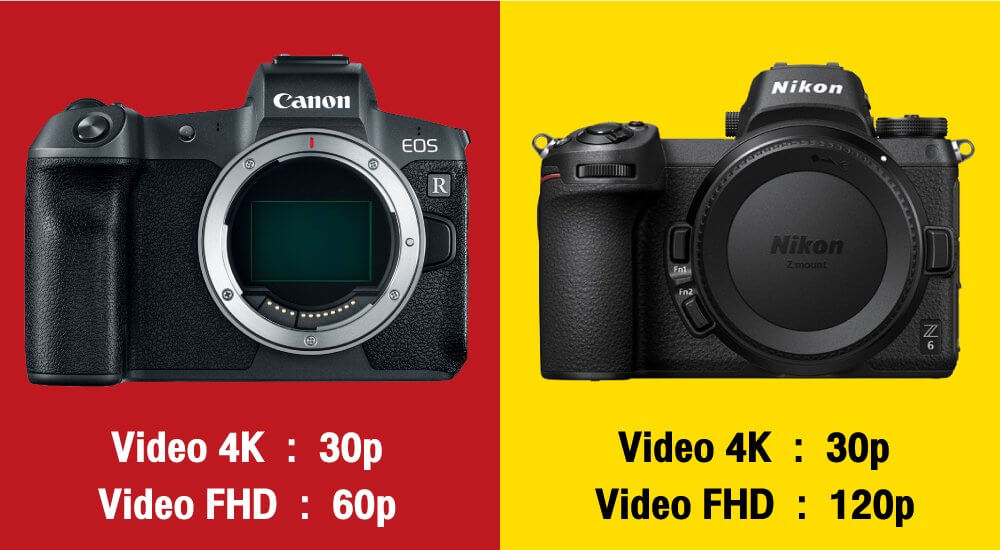 เปรียบเทียบ : ศึก Mirrorless 2 ค่ายยักษ์ EOS R vs Nikon Z6 
