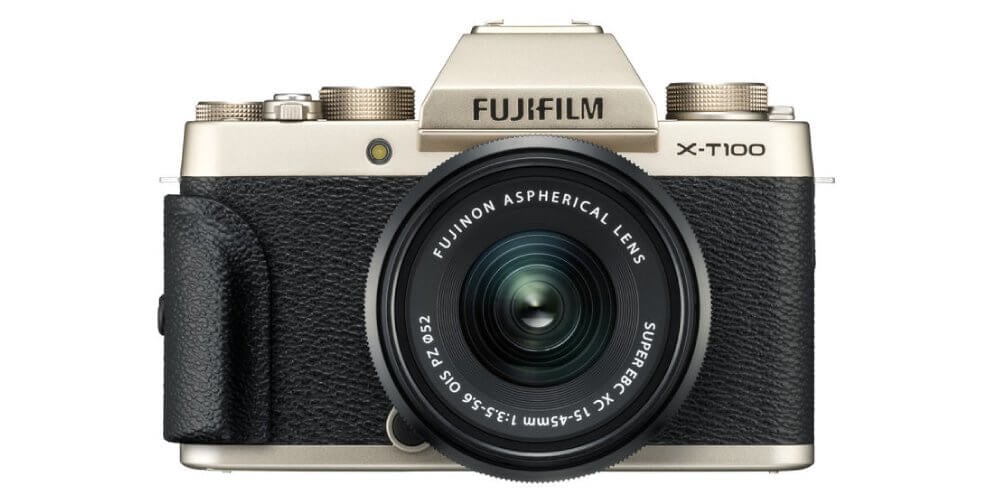 Official : เปิดตัว Fujifilm X-T100 กล้อง Mirrorless รุ่นเล็ก จอพับเซลฟี่ พร้อมสีใหม่ champagne gold 