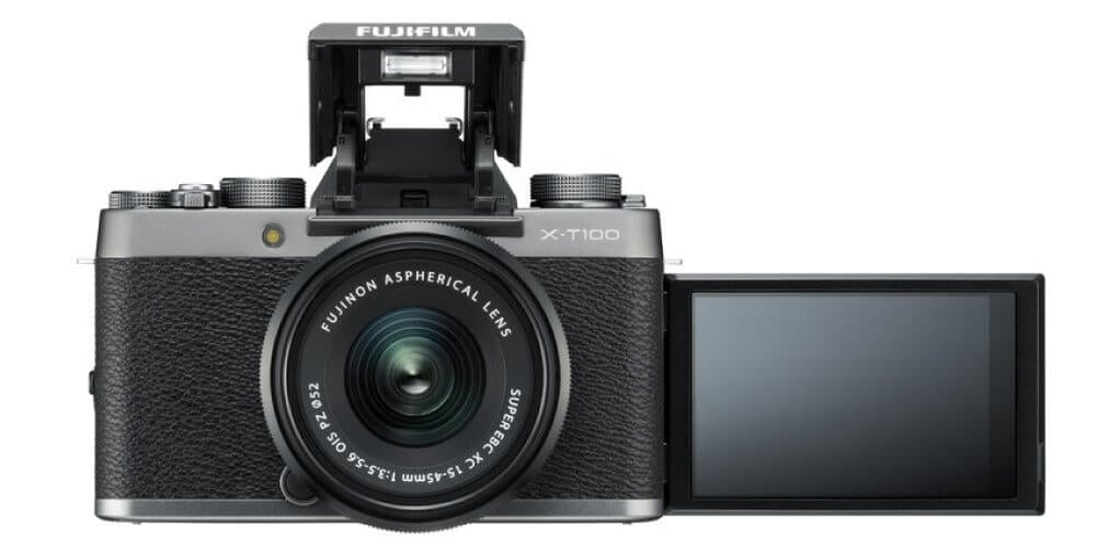 Official : เปิดตัว Fujifilm X-T100 กล้อง Mirrorless รุ่นเล็ก จอพับเซลฟี่ พร้อมสีใหม่ champagne gold 