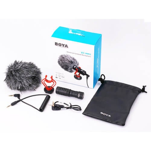 BOYA BY-MM1 Mini Cardioid Condenser Microphone