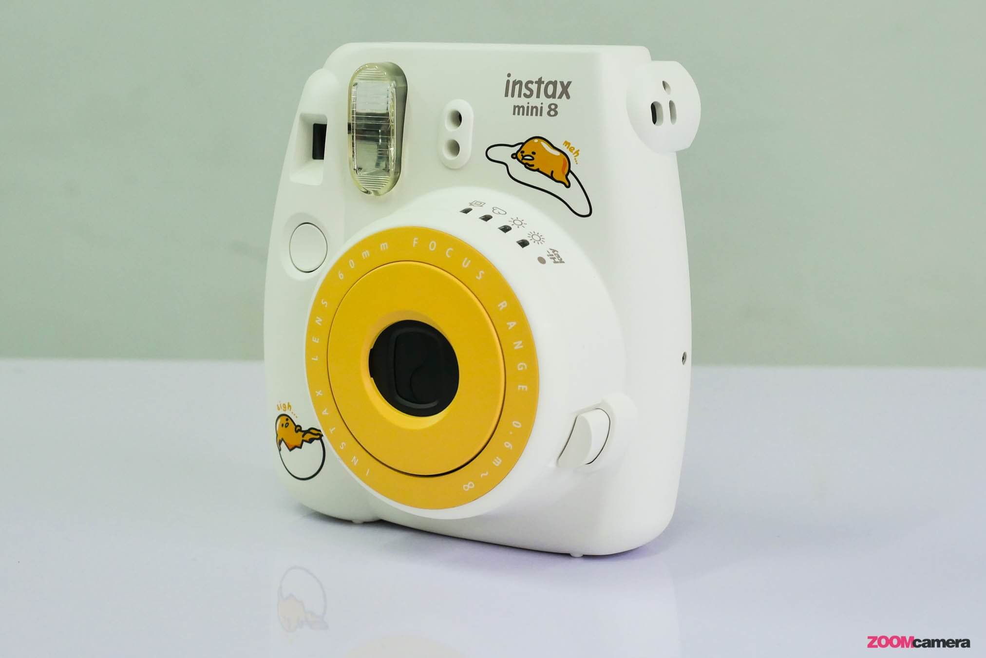 แกะกล่องรีวิวกล้องไข่ขี้เกียจ Instax mini8 - Gudetama ความกวนเส้นน่ารัก ที่มาอยู่บนกล้องฟิล์มสุดชิค 