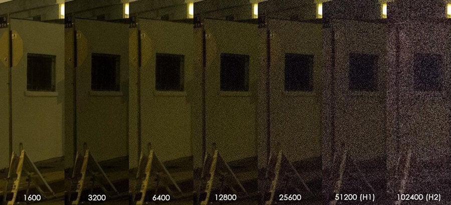 15 เรื่องผิดพลาด สำหรับช่างภาพมือใหม่ 13 noise compare zoomcamera