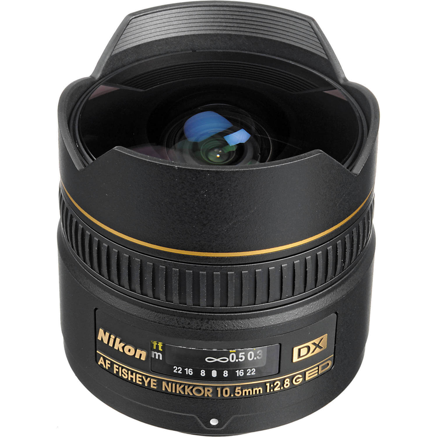 Nikon AF DX Fisheye-NIKKOR 10.5mm f/2.8G ED Lens ราคา | ZoomCamera