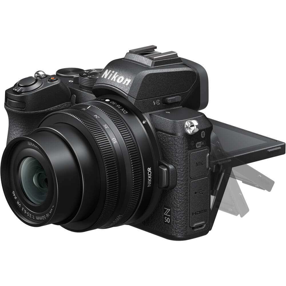 Nikon Z 50 Mirrorless Digital Camera with 16-50mm and 50-250mm Lenses