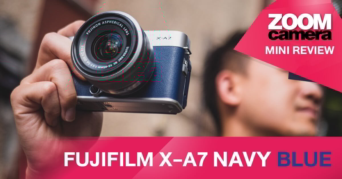 fujifilm xa7 navy blue