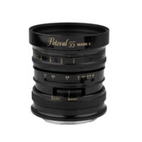 Lomography (Z375S) Petzval 55mm f/1.7 Mark II Bokeh Control (Brass-Black) for Sony E-Mount (ประกันศูนย์ 2 ปี)