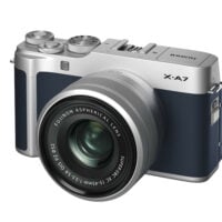FUJIFILM X-A7 Mirrorless Digital Camera with 15-45mm Lens (Navy Blue)
