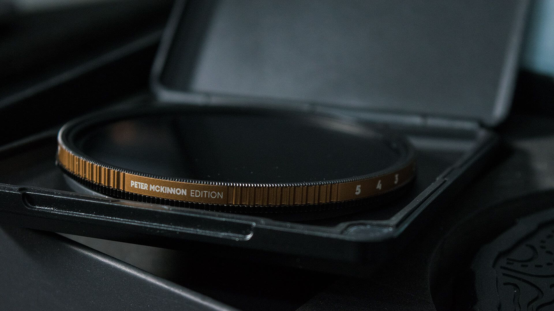 PolarPro 77mm Peter McKinnon Edition Variable Neutral Density 1.8 to 2.7 Filter (6 to 9-Stop)