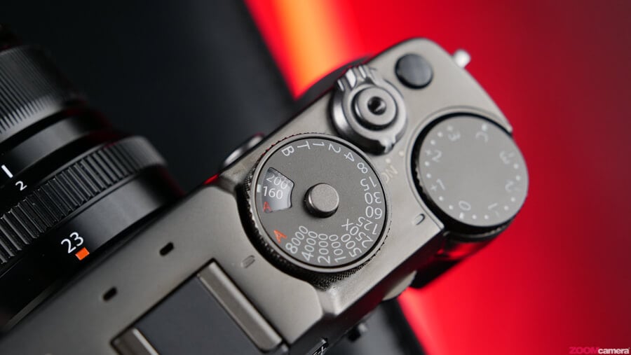 Fujifilm X-Pro 3 top plate dial