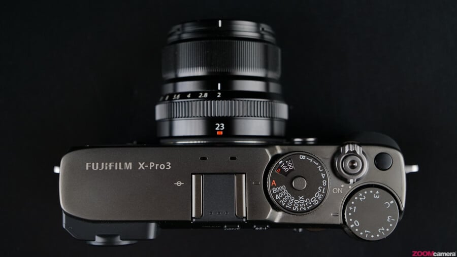 รีวิว Fujifilm X-Pro 3 สัมผัส Analog ในยุค Digital (Update) 15 Fujifilm X-Pro 3 top plate