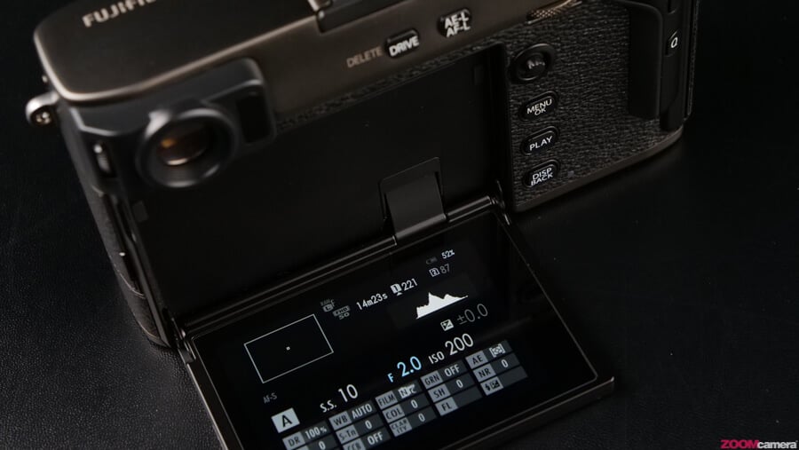 Fujifilm X-Pro 3 display