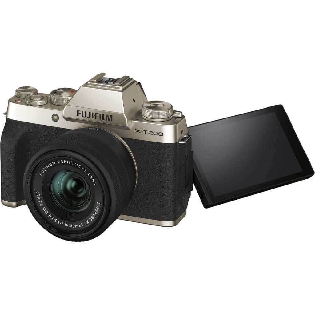 รวมกล้องท่องเที่ยว 2021 ในงบไม่เกิน 25K เล็ก เบา เน้นพกพาง่าย เที่ยวได้ถ่ายสนุก 16 FUJIFILM X-T200 Mirrorless Digital Camera Body Only