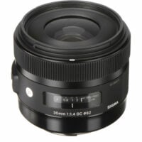 Sigma 30mm f/1.4 DC HSM Art Lens zoomcamera