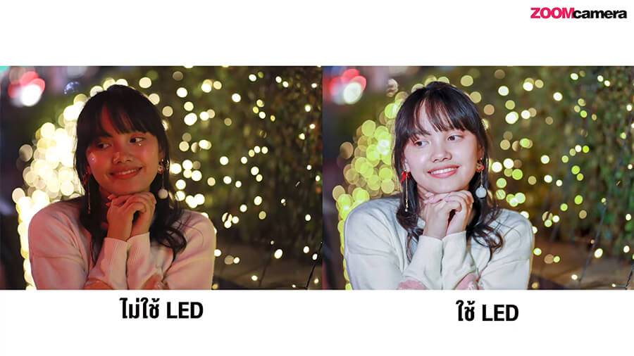 ใช้ Iwata GS-01 Genius Sweet LED ในการลดสีเพี้ยน