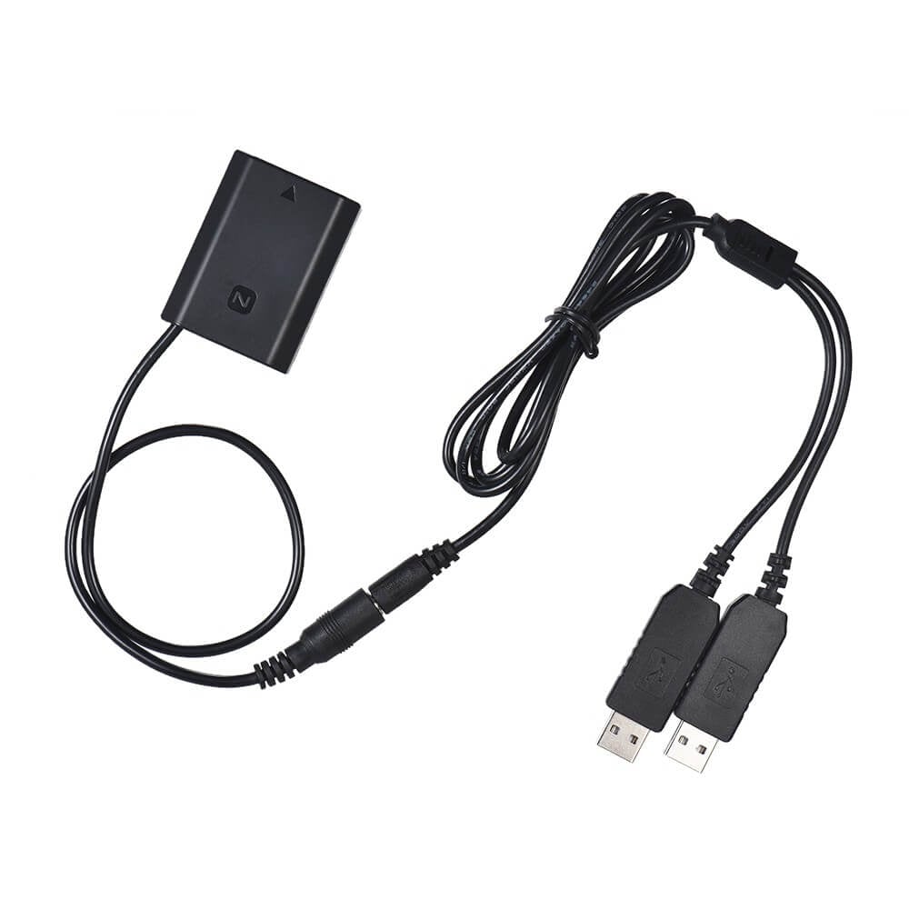 DC Coupler Dual USB / AC Power Adapter Dummy Battery NP-FZ100 Dummy Battery for Sony A7III A9 A7RIII A7SIII 1 DC Coupler Dual USB / AC Power Adapter Dummy Battery NP-FZ100 Dummy Battery for Sony A7III A9 A7RIII A7SIII