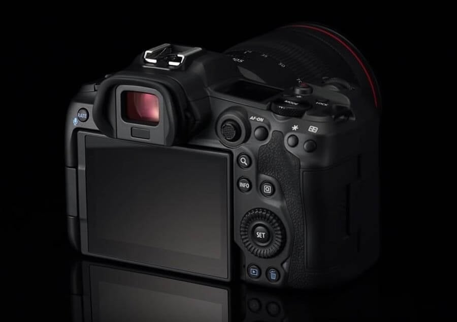 Canon EOS R5 Back Side