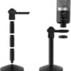 FIFINE K670 USB Unidirectional Condenser Microphone stand height adjust