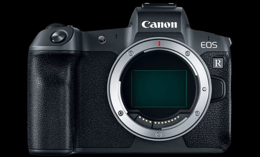 Canon EOS R5 front view