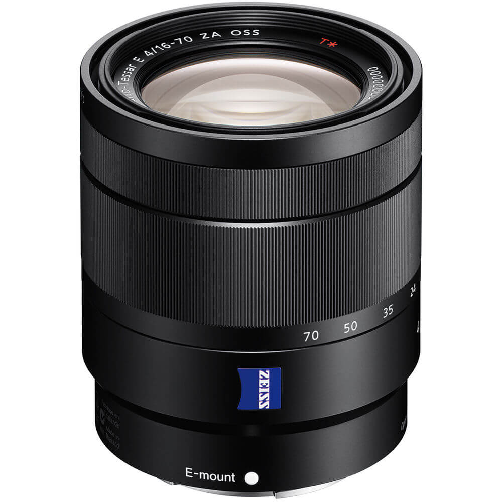 Sony Lens ZA E 16-70mm f/4 OSS Vario-Tessar T SEL1670Z