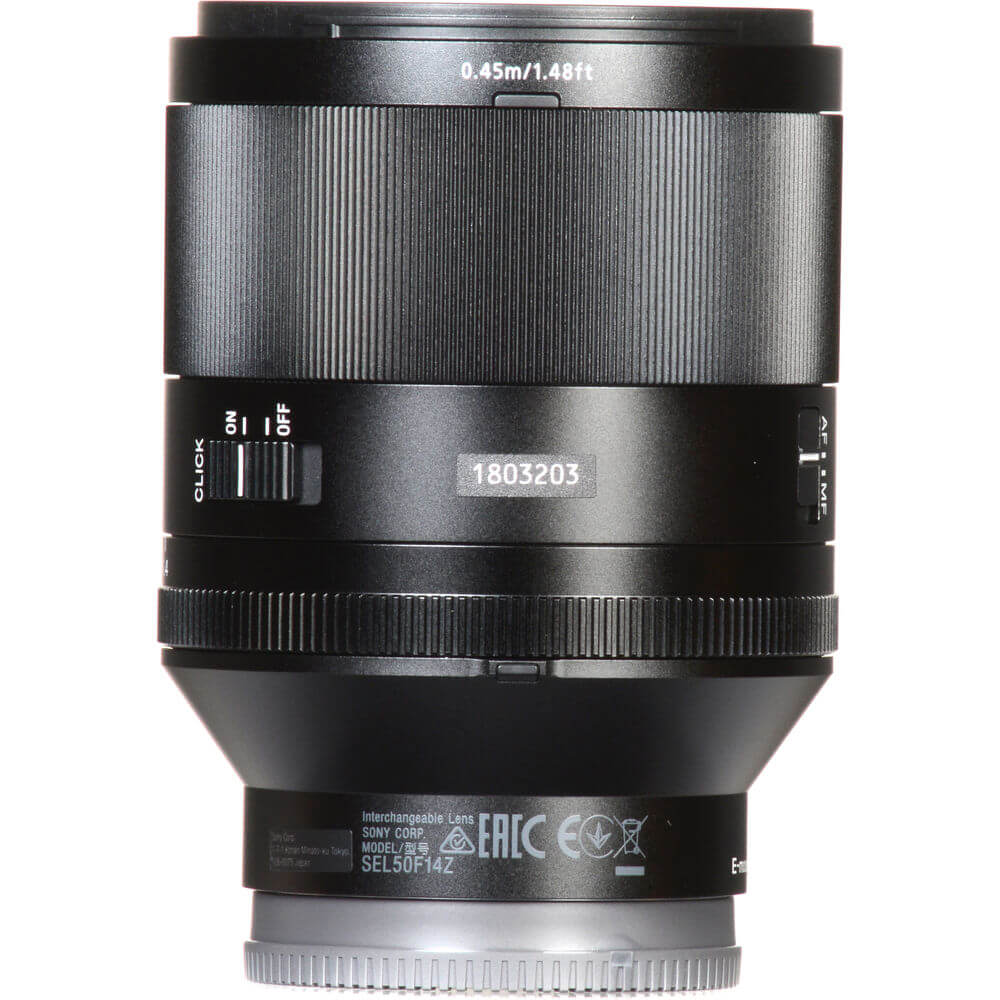 Sony (SEL50F14Z) Planar T* FE 50mm f/1.4 ZA Lens (ประกันศูนย์) ราคา