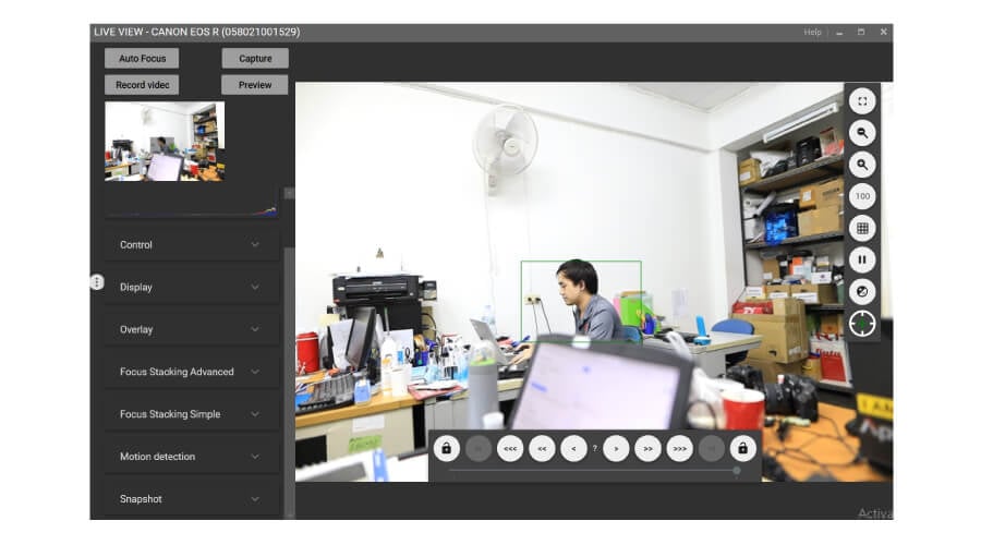 Digicam Control โปรแกรมฟรี ไลฟ์ผ่านกล้องได้ ไม่ง้อกล่อง Video Capture 6 Digicam Control Liveview
