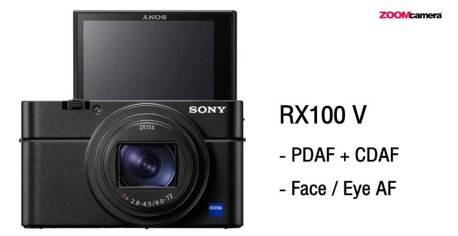 เปรียบเทียบ Sony ZV1 vs RX100 V ระบบ Focus