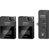 Comica Audio BoomX-D MI2 Ultracompact 2-Person Digital Wireless Microphone System for iOS Smartphones (2.4 GHz)ไมโครโฟนไร้สาย ความถี่ 2.4GHz