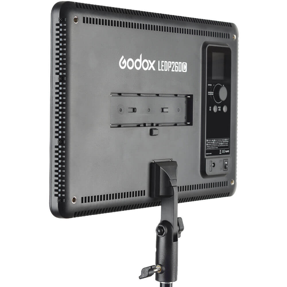 Godox ไฟ LED (LEDP260C) Ultra Slim Led Video Light CRI95 3300-5600K 16 Godox (LEDP260C) Ultra Slim Led Video Light CRI95 3300-5600K