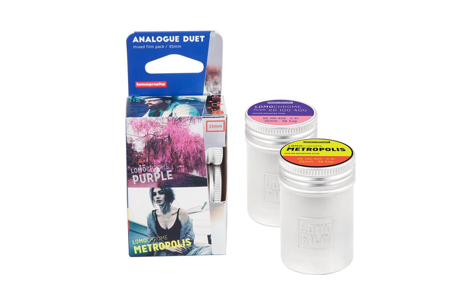 Lomography (F236MX2) ฟิล์ม Analogue Duet 19 Lomography Analogue Duet