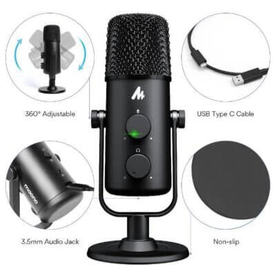 Maono AU 903 Fairy Premium USB Microphone 5