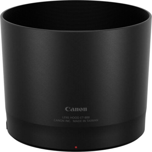 Canon RF 600mm f/11 IS STM Lens (ประกันศูนย์) 10 ชิ้นเลนส์ 10 ชิ้น จัดเป็น 7 กลุ่ม (มีชิ้นเลนส์ DO) ระยะโฟกัสใกล้สุด 4.5 เมตร อัตราขยายสูงสุด 0.14x กันสั่นในตัวชดเชยความเร็วชัตเตอร์ต่ำกว่าปรกติได้ 5.0 สตอป ฟิลเตอร์ 82 มม. ขนาด 93 x 199.5 มม. (269.5 มม. ขณะใช้งาน) น้ำหนัก 930 กรัม