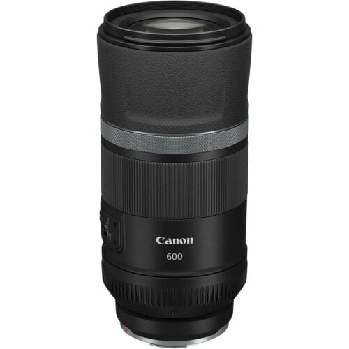 Canon RF 600mm f/11 IS STM Lens (ประกันศูนย์) 7 ชิ้นเลนส์ 10 ชิ้น จัดเป็น 7 กลุ่ม (มีชิ้นเลนส์ DO) ระยะโฟกัสใกล้สุด 4.5 เมตร อัตราขยายสูงสุด 0.14x กันสั่นในตัวชดเชยความเร็วชัตเตอร์ต่ำกว่าปรกติได้ 5.0 สตอป ฟิลเตอร์ 82 มม. ขนาด 93 x 199.5 มม. (269.5 มม. ขณะใช้งาน) น้ำหนัก 930 กรัม